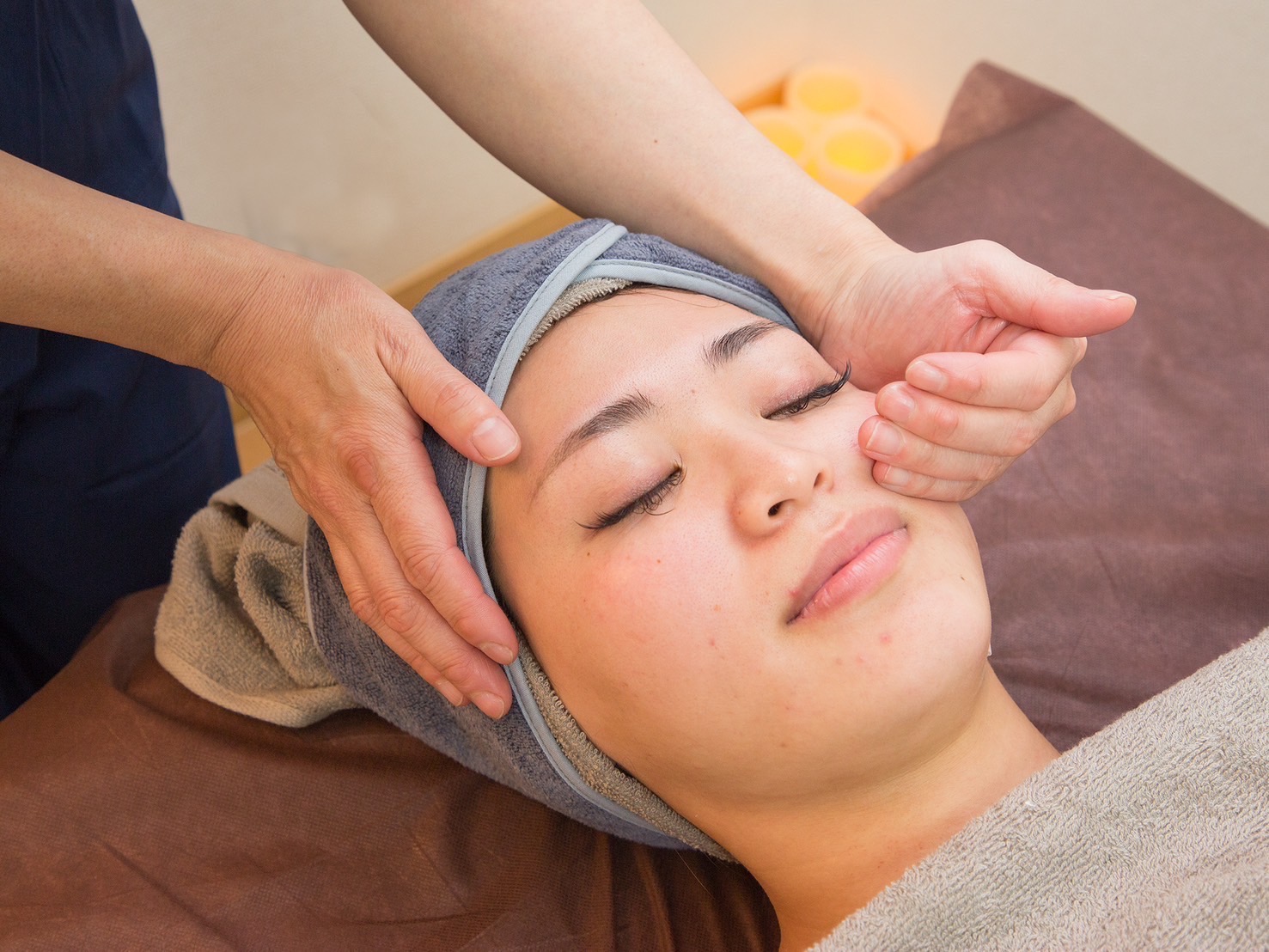 アロマリンパ＆小顔コルギ