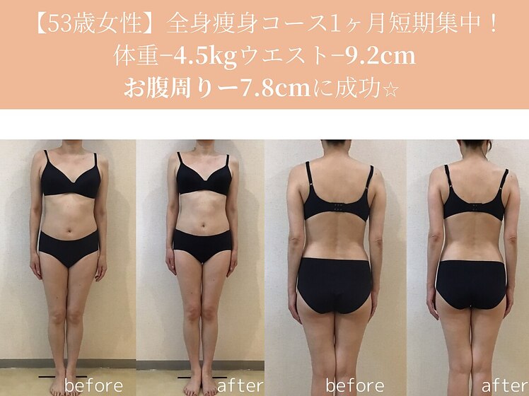 53歳ビフォーアフター